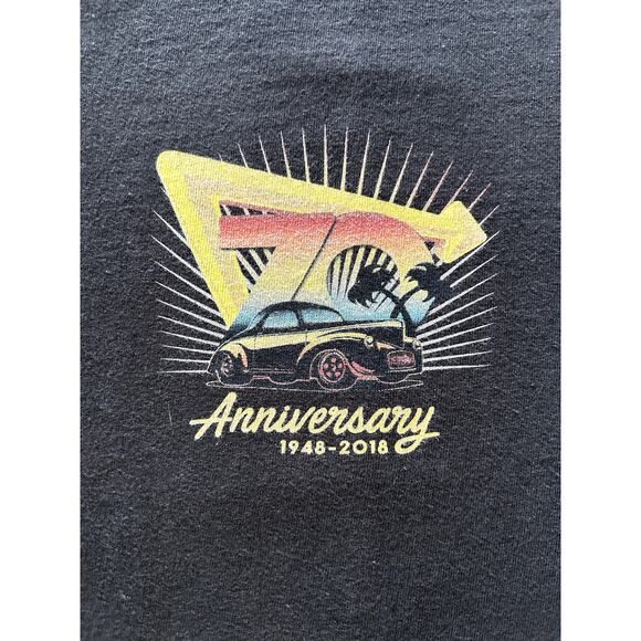 Mens In-N-Out 70th Anniversary Tee Size XXL Black Pre Owned - Picture 2 of 6